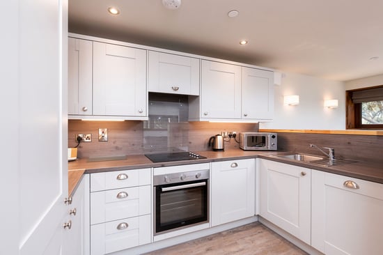 White Willow Premium kitchen at Strathyre