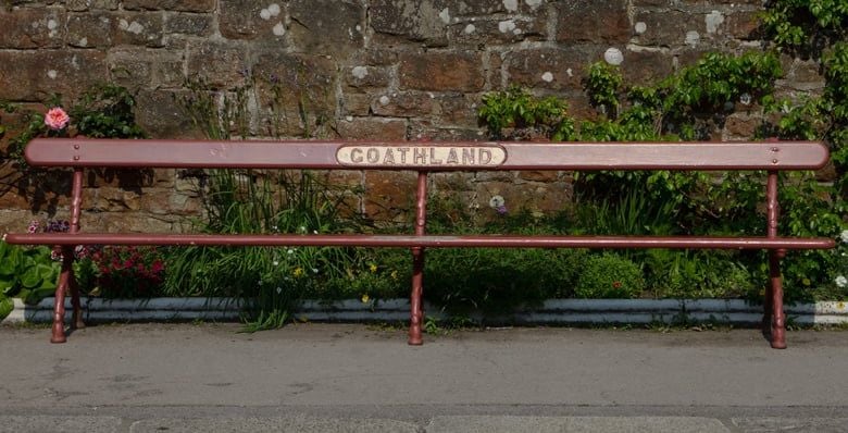 Long bench at Coathland 